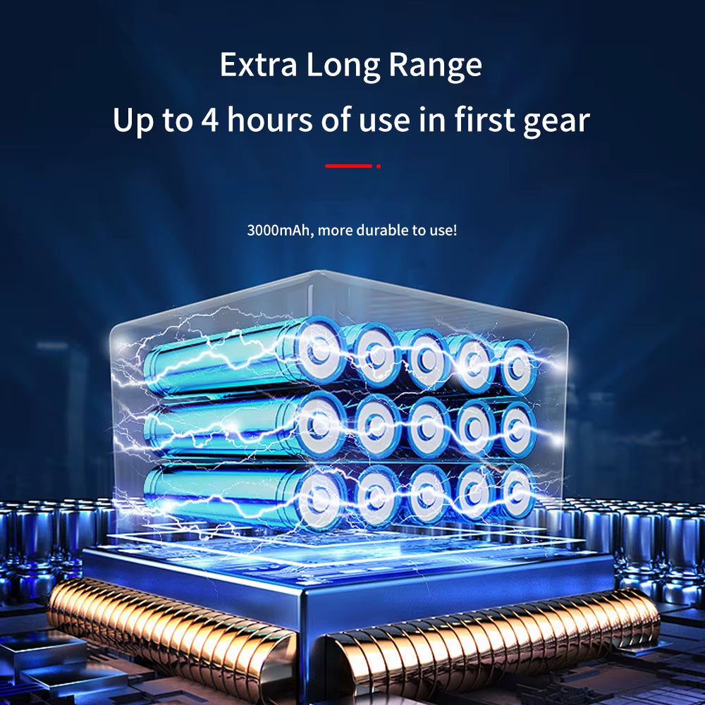 Powerful Blower with High Speed Duct Fan Mini Turbo Jet Fan 130000 RPM Turbo Violent Fan High-Performance Brushless Motor