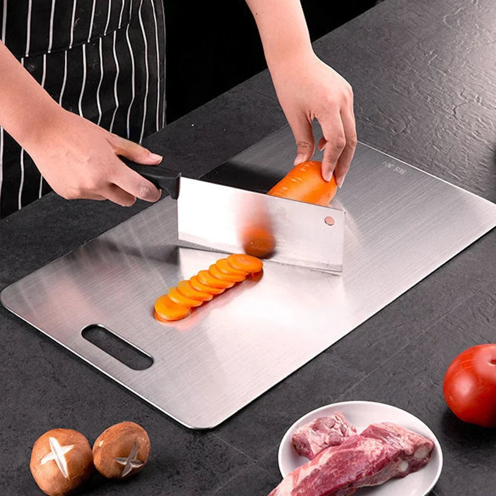 316 Thickened Cutting Board Stainless Steel Cut Vegetables Meat Chopping Board Cooking Tools Anti-Mold Cutting Boards Mats